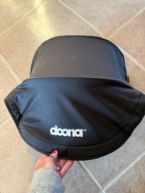 Doona Carseat Canopy Cover Only black